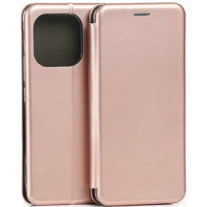 Etui BELINE Book Magnetic do Realme 16 Pro+ Różowo-złoty