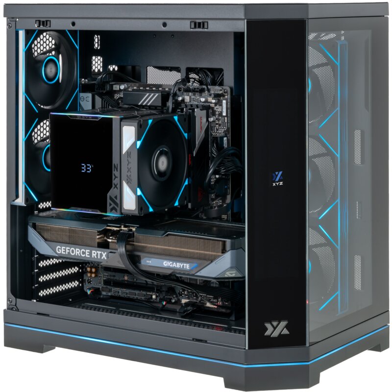 Komputer MAD DOG NEUTRON-PRO-A03WR32WH R7-7800X3D 32GB RAM 1TB SSD GeForce RTX5070 DLSS 4.5 Wi-Fi Windows 11 Home