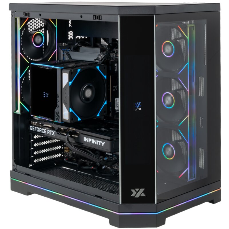 Komputer MAD DOG NEUTRON-PRO-U01DR32 Ultra 5-250KF Plus 32GB RAM 1TB SSD GeForce RTX5070 DLSS 4.5 Wi-Fi