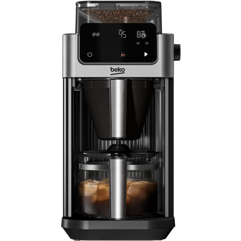 Ekspres przelewowy BEKO CFM 8518 I Czarno-srebrny