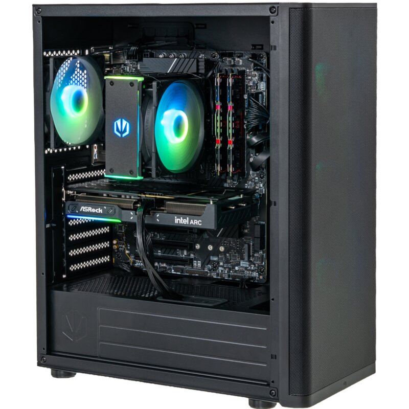 Komputer MAD DOG VENTUM400ARGB-I04WR16WH i5-14400F 16GB RAM 1TB SSD Arc B580 Wi-Fi Windows 11 Home