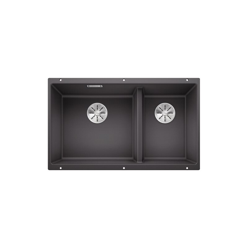 Zlewozmywak półtorakomorowy BLANCO Subline 430/270-U 523152 Szarość skały 46 x 75.5