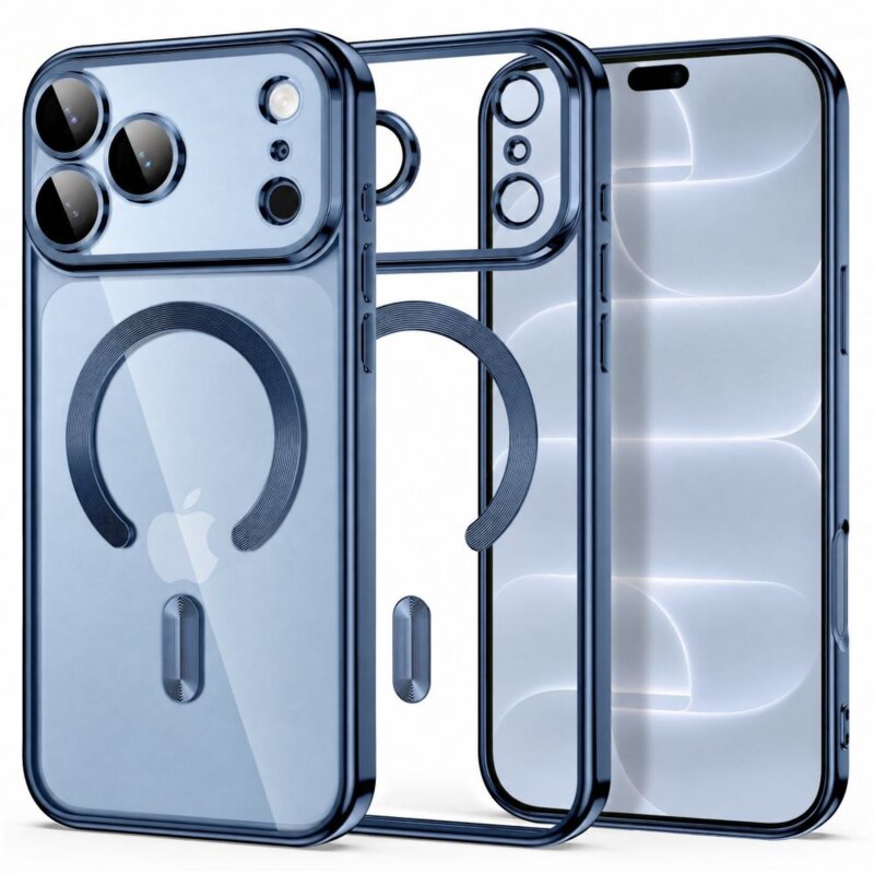 Etui TECH-PROTECT MagFlex MagSafe do Apple iPhone 17 Pro Max/18 Pro Max Niebiesko-przezroczysty