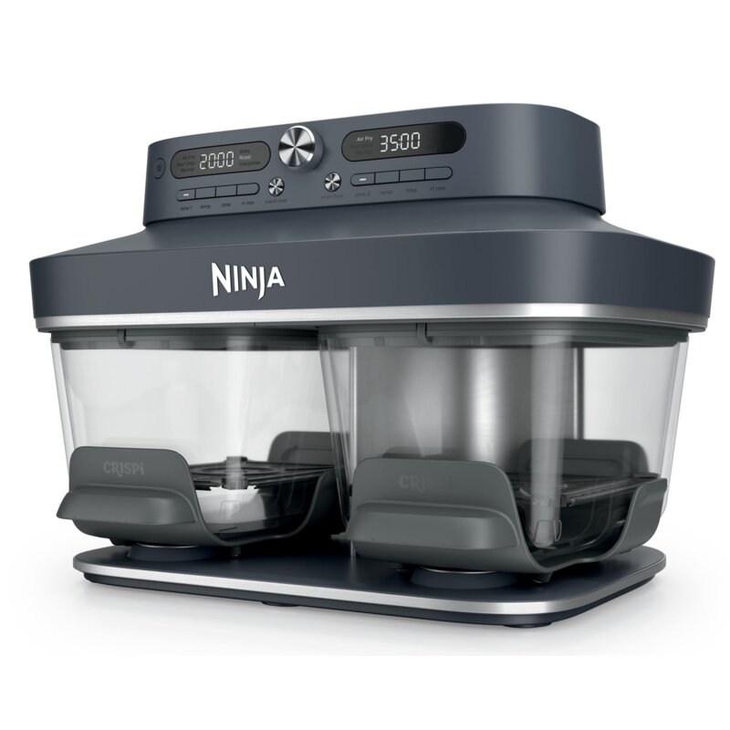 Air Fryer Frytkownica beztłuszczowa NINJA Crispi DD102EUBL1 7.6l 2 szklane pojemniki