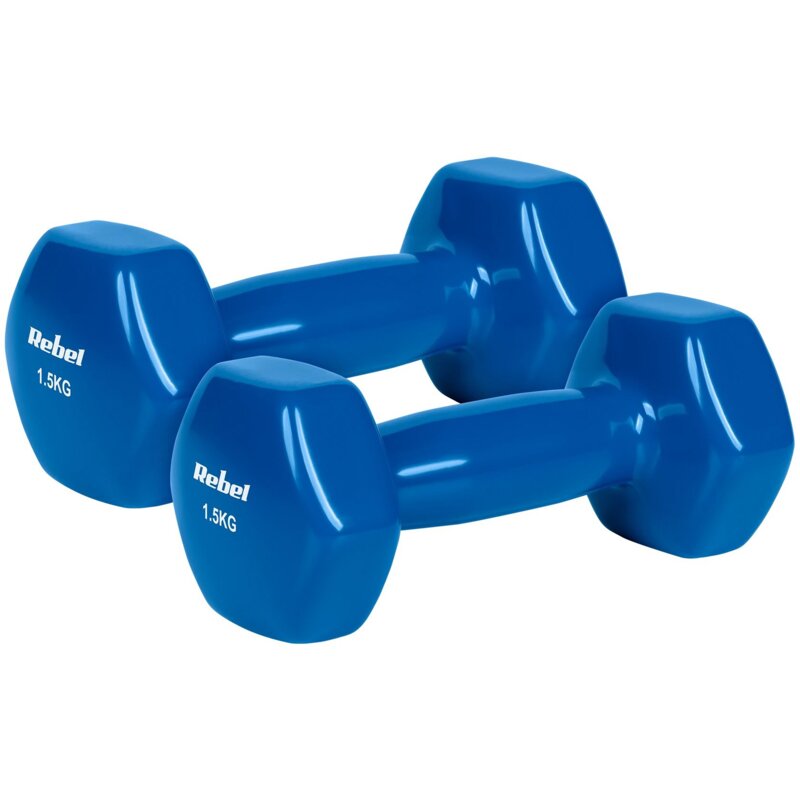 Zestaw hantli REBEL ACTIVE RBA-2340-1.5 (2 x 1.5 kg)
