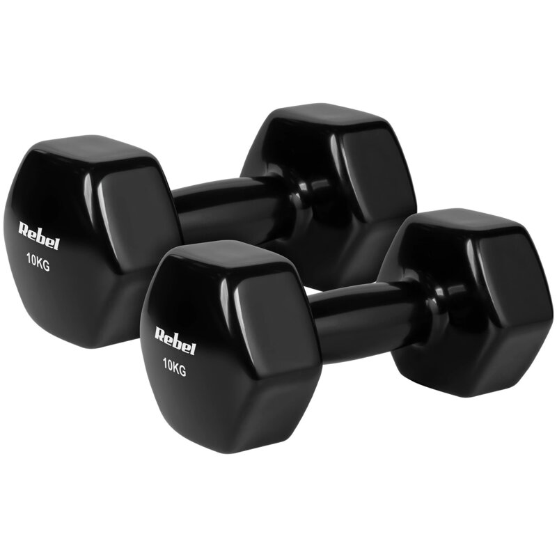 Zestaw hantli REBEL ACTIVE RBA-2340-10 (2 x 10 kg)