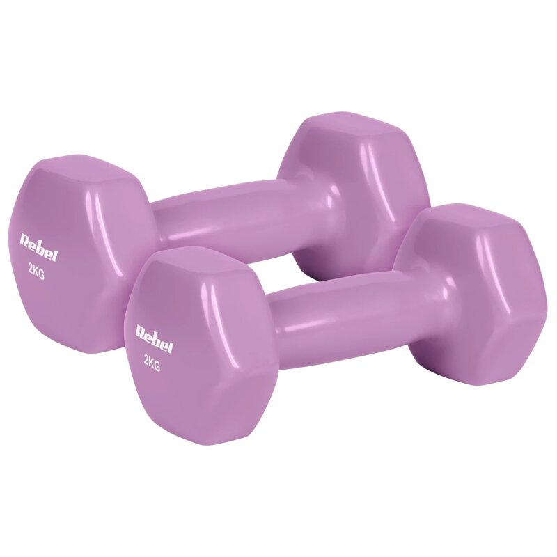 Zestaw hantli REBEL ACTIVE RBA-2340-2 (2 x 2 kg)