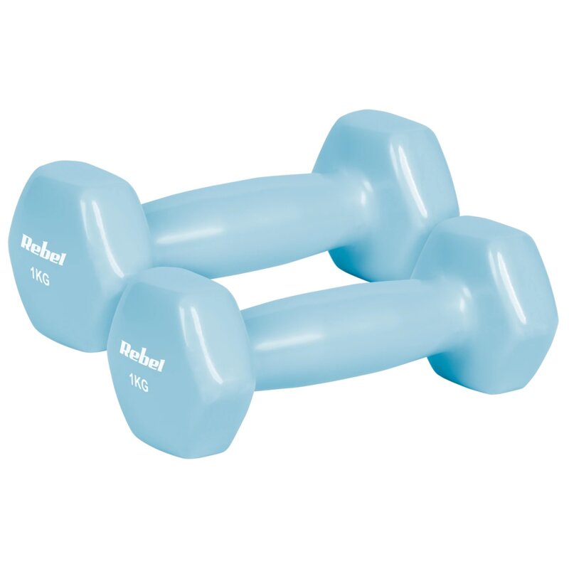 Zestaw hantli REBEL ACTIVE RBA-2340-1 (2 x 1 kg)