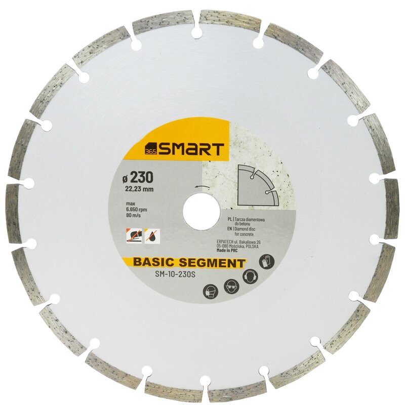 Tarcza do cięcia SMART365 SM-10-230S 230 mm