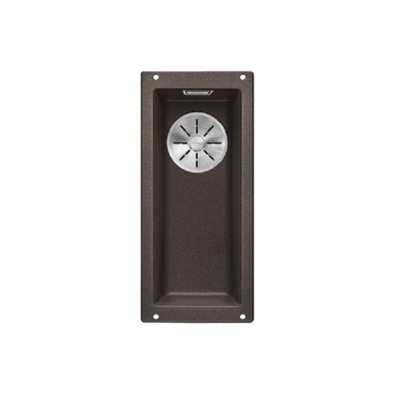 Zlewozmywak jednokomorowy BLANCO Subline 160-U 523405 Kawowy 19 x 46