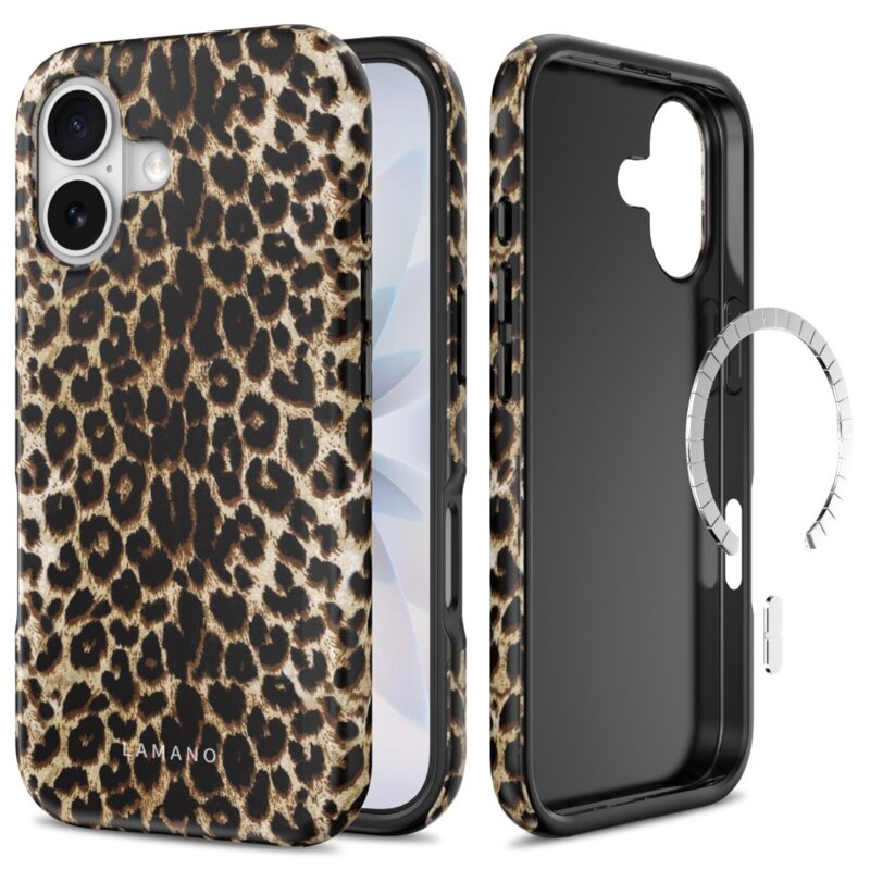 Etui TECH-PROTECT Lamano MagSafe do Apple iPhone 17 Panterka