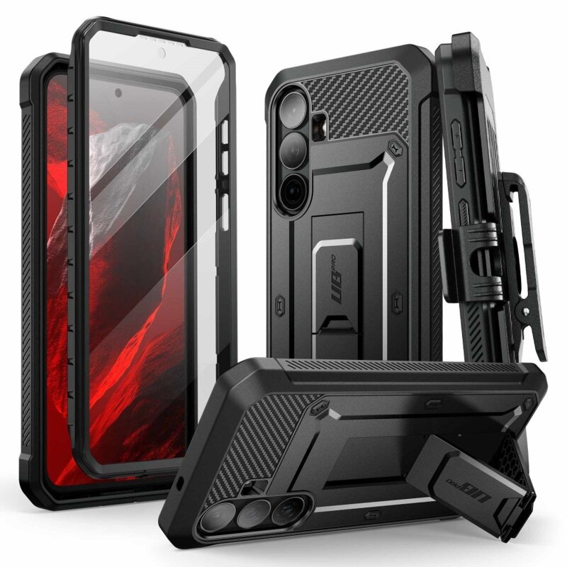 Etui SUPCASE Unicorn Beetle Pro do Samsung Galaxy S26 FE Czarny
