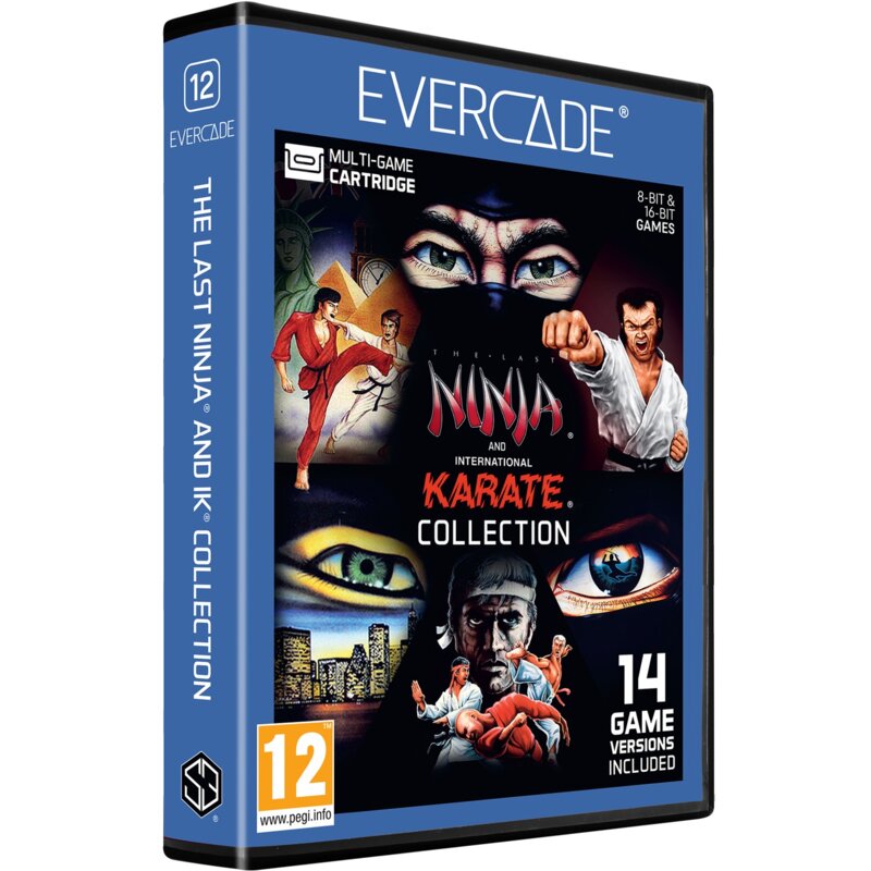 Zestaw gier EVERCADE The Last Ninja and IK Collection