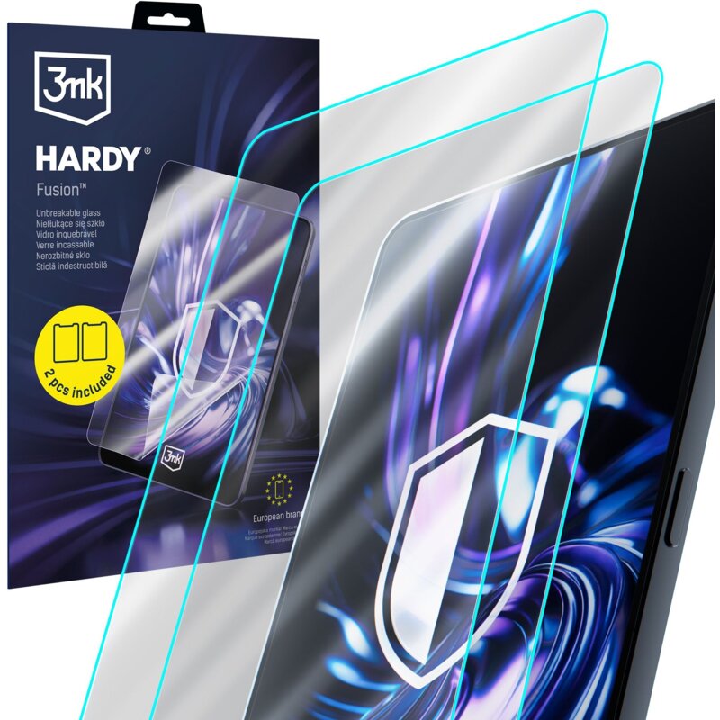 Szkło hybrydowe 3MK Hardy Fusion do Lenovo Yoga Tab Gen 2 11.1" TB711FU (2 szt.)