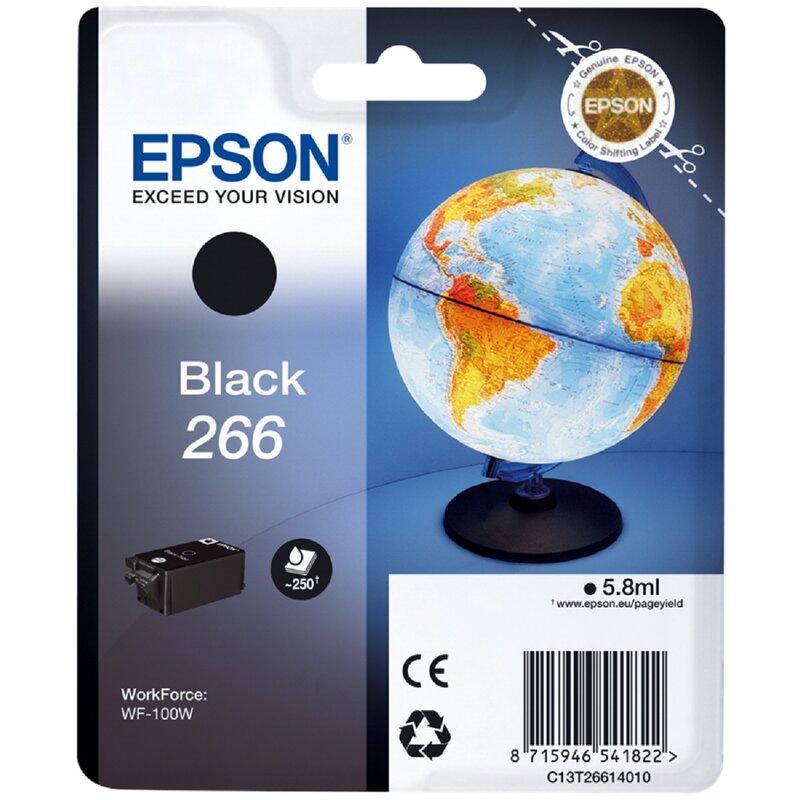 Tusz EPSON T2661 Czarny 5.8 ml C13T26614010