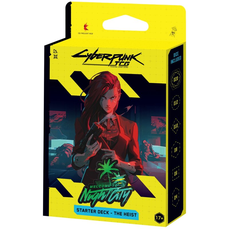 Cyberpunk TCG: Welcome to Night City Starter Deck The Heist 2030084
