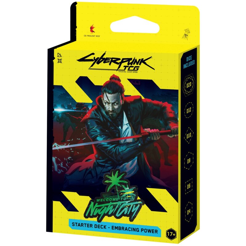 Cyberpunk TCG: Welcome to Night City Starter Deck Embracing Power 2030085