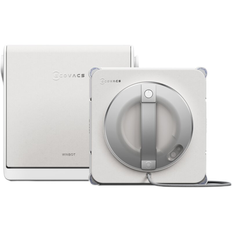 Ecovacs Winbot W2S Pro Omni Zasilanie awaryjne 10000Pa 66dB Funkcje AI