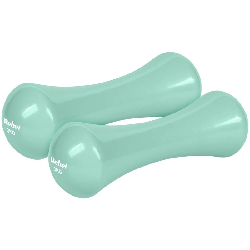 Zestaw hantli REBEL ACTIVE RBA-2339-3 (2 x 3 kg)