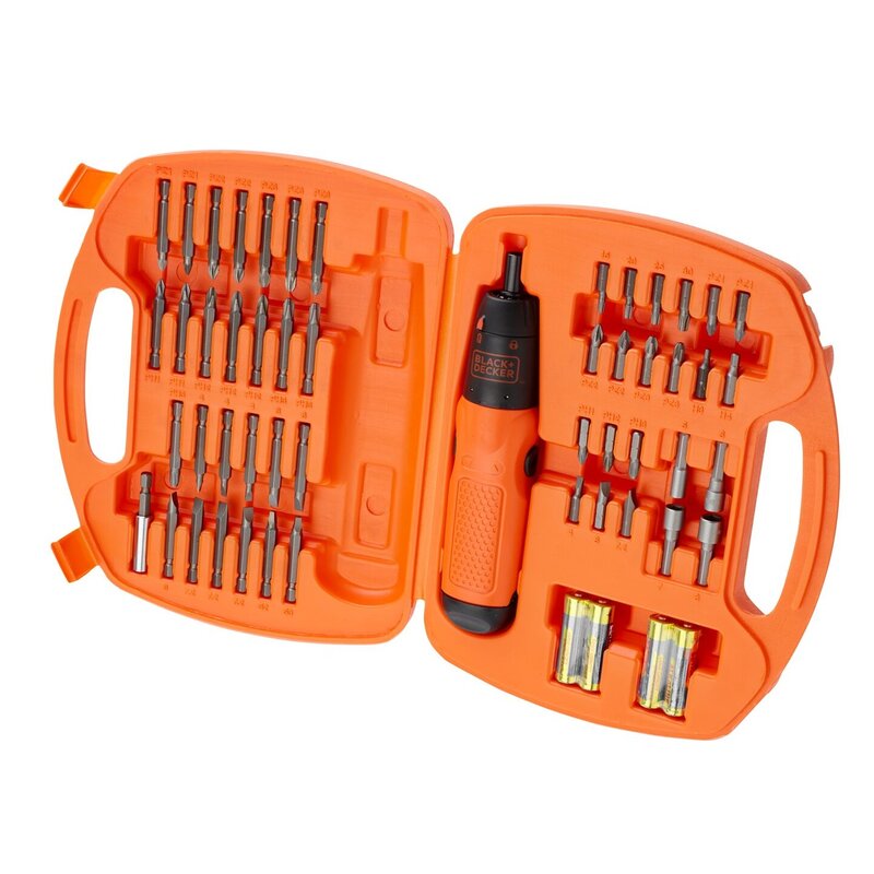 Zestaw wkrętaków BLACK&DECKER A7071 (54 elementy)