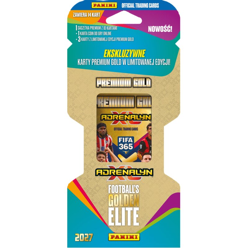 Karty PANINI FIFA 365 Adrenalyn XL 2027 Blister Gold 8528