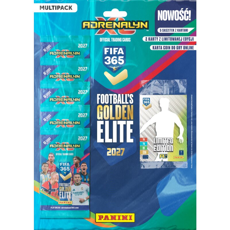 Karty PANINI FIFA 365 Adrenalyn XL 2027 Multipack 8529