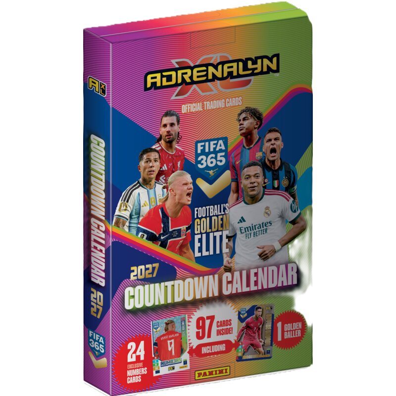 Karty PANINI FIFA 365 Adrenalyn XL 2027 Countdown Callendar 8533