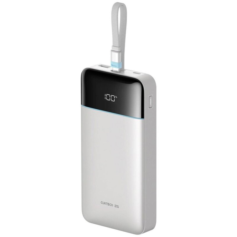 Powerbank CUKTECH LPB252N 25000 mAh 120W ADC 2.0 Biały