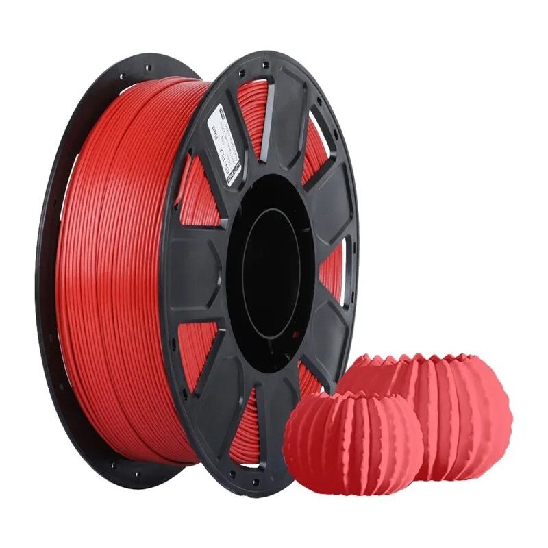 Filament CREALITY Ender-PLA, Średnica 1.75 mm, 1 kg Czerwony
