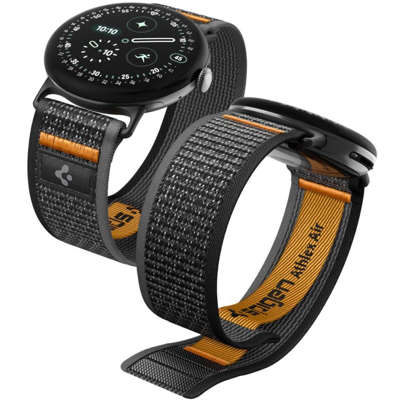 Pasek SPIGEN Athlex Air do Google Pixel Watch 1/2/3/4/5 (41 mm) Ciemnoszary