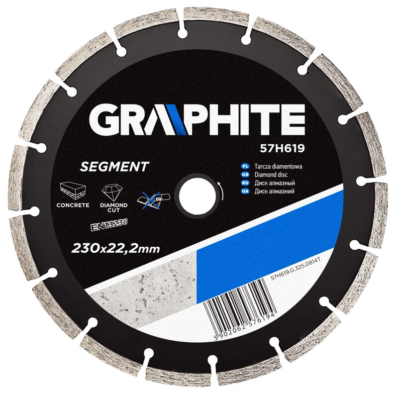 Tarcza do cięcia GRAPHITE 57H619 230 mm