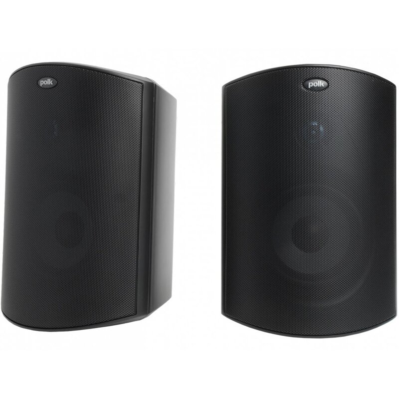 Głośniki instalacyjne zewnętrzne POLK AUDIO Atrium 6 Czarne (2 szt.)