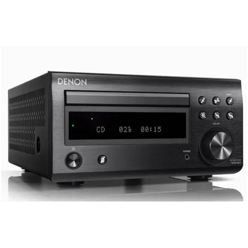Denon RCD-M41DAB 2.1-kanałowy Bluetooth Czarny