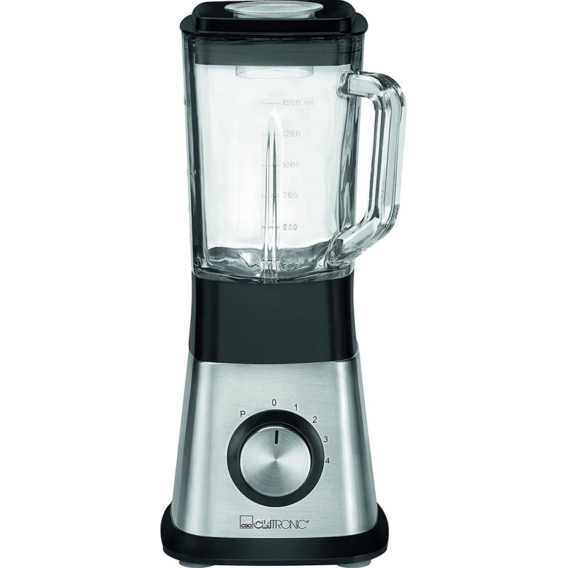 Blender kielichowy CLATRONIC UM 3644 Czarno-srebrny