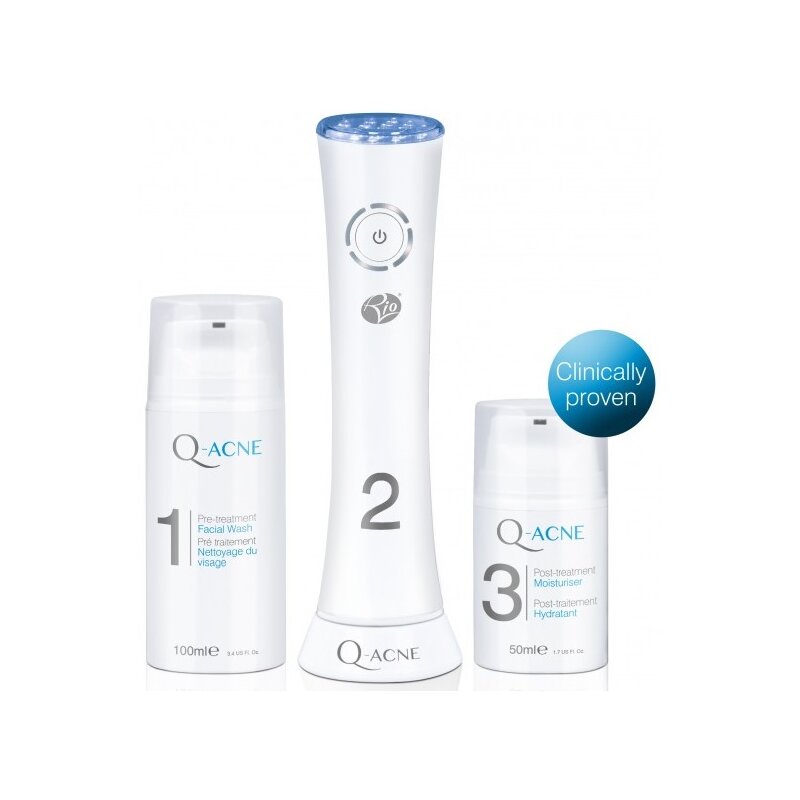 Urządzenie do oczyszczania twarzy RIO BEAUTY Q-Acne Lite 3