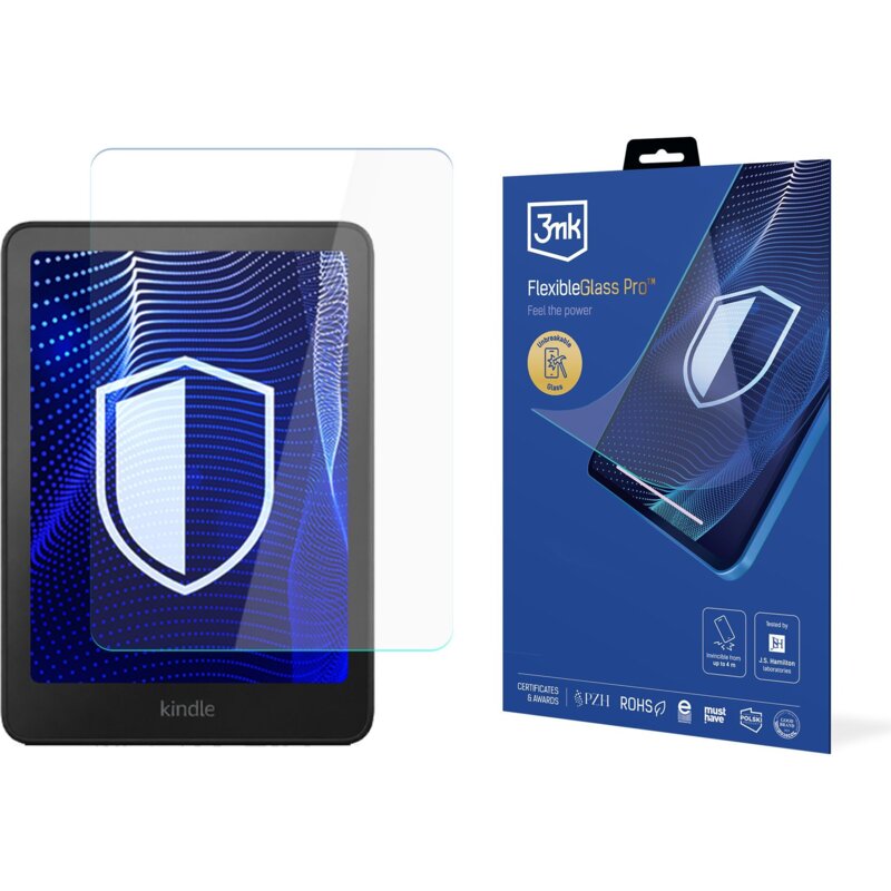 Szkło hybrydowe 3MK FlexibleGlass Pro do Amazon Kindle Paperwhite 7 (2026)