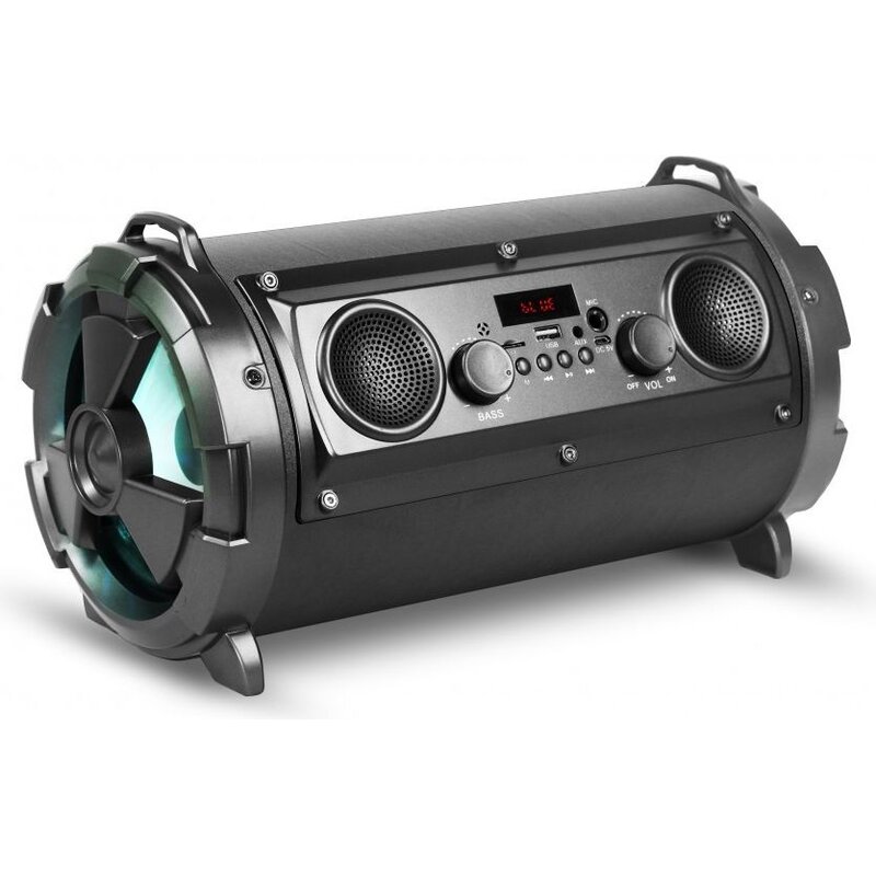 Głośnik mobilny REBELTEC SoundTube 190 Radio FM Czarny