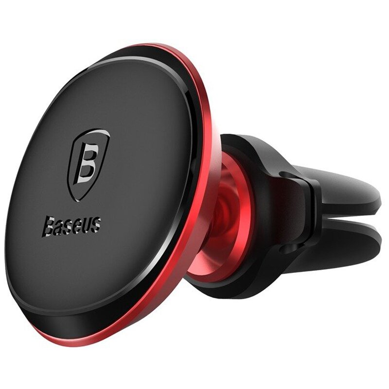 Uchwyt na telefon BASEUS Magnetic Air Vent Czerwony