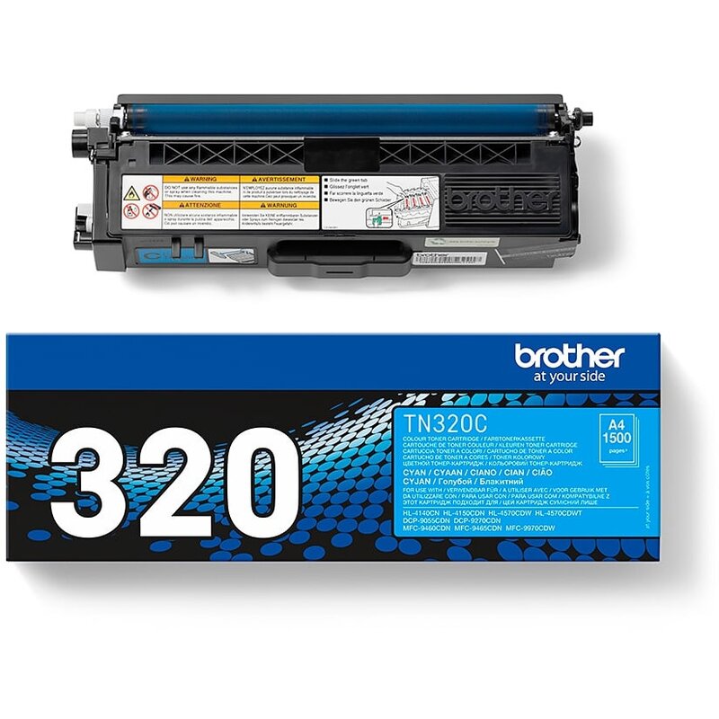 Toner BROTHER TN320C Niebieski