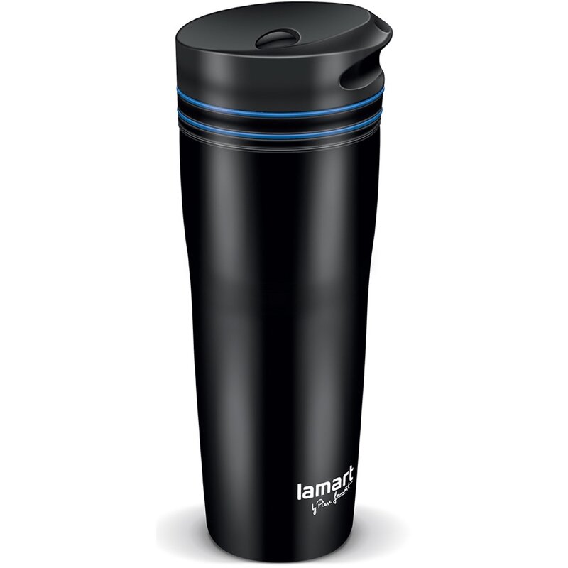Kubek termiczny LAMART LT4050 Czarny 360 ml