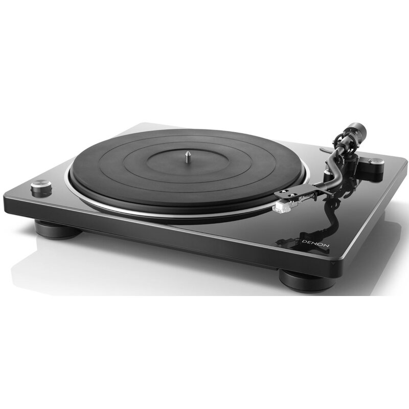 Denon DP-400 Manualny Napęd paskowy Przedwzmacniacz Czarny