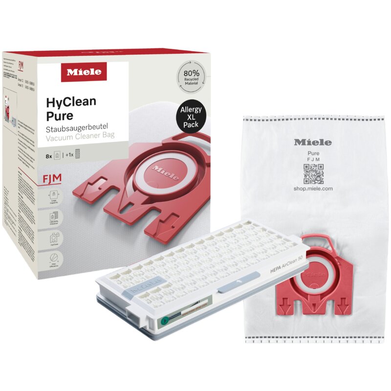 Worek do odkurzacza MIELE FJM Allergy XL HyClean Pure (8 szt.)