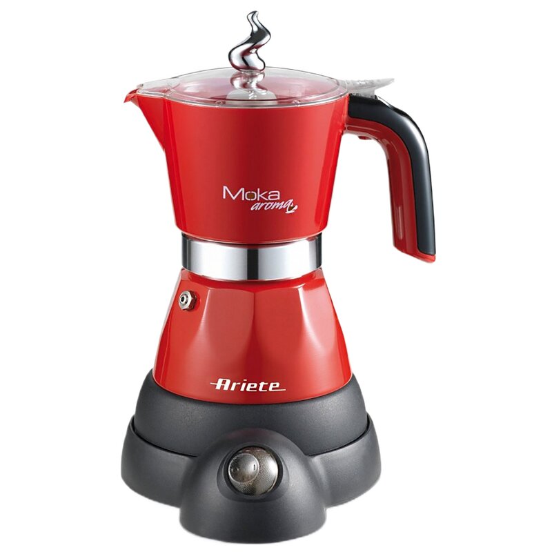 Kawiarka ARIETE Mokina 1358/16 Czerwony 100 ml