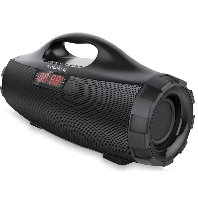 Głośnik mobilny REBELTEC SoundBox 390 Radio FM Czarny