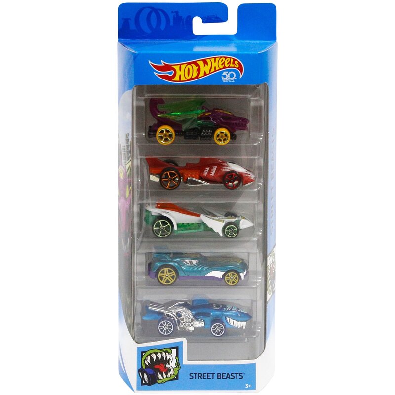 Zestaw pojazdów Hot Wheels Zestaw prezentowy DJG23 (5 szt.) (1 zestaw)