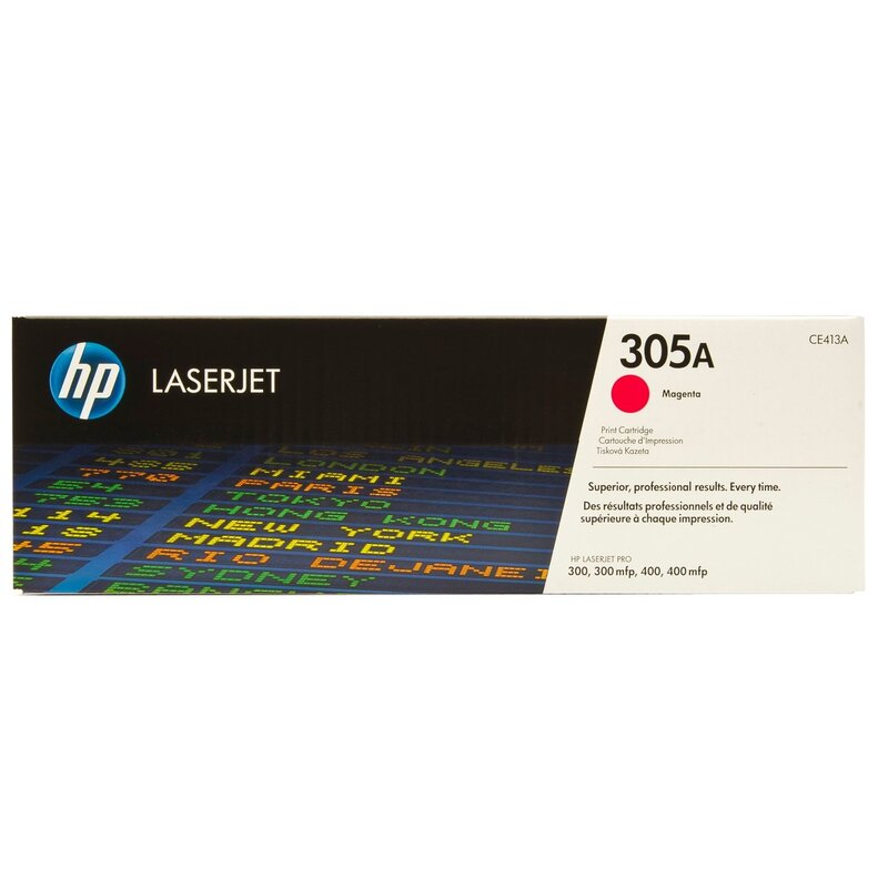 HP 305A oryginalny wkład z purpurowym tonerem LaserJet
