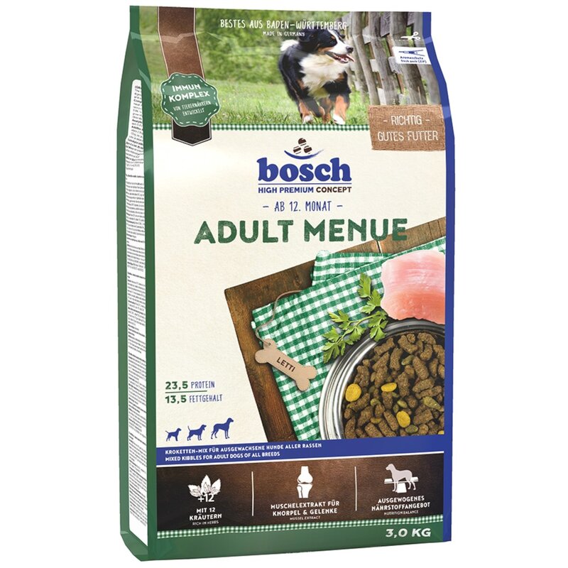 Karma dla psa BOSCH Adult Menue 3 kg