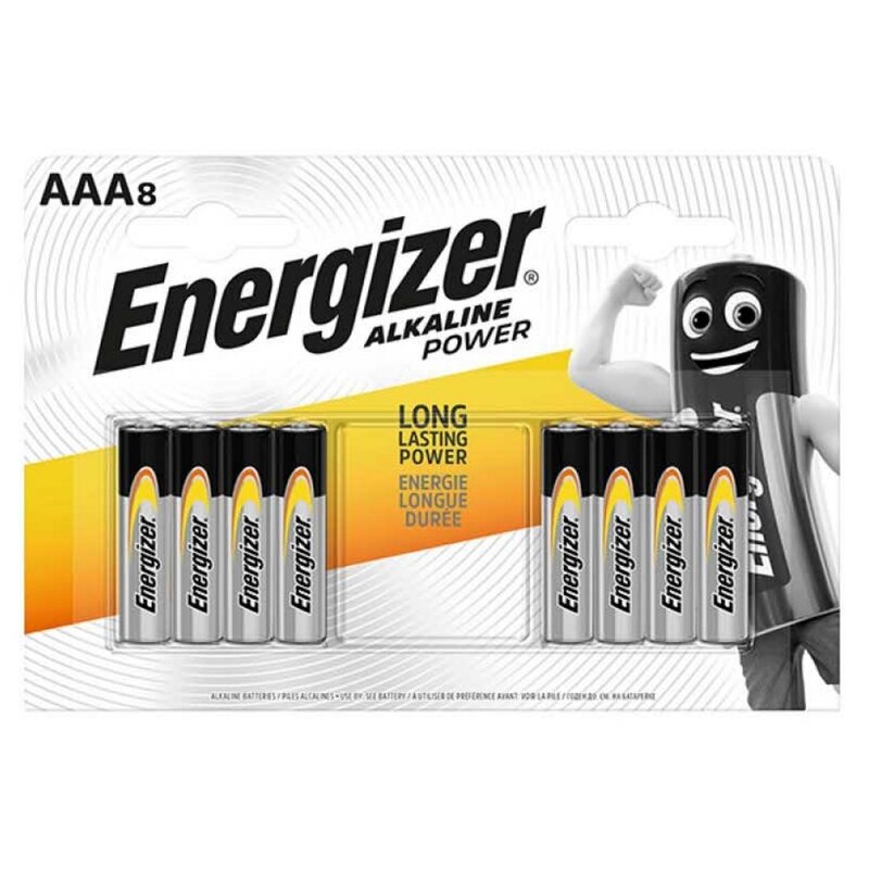Energizer AAA Alkaline Power 8szt.
