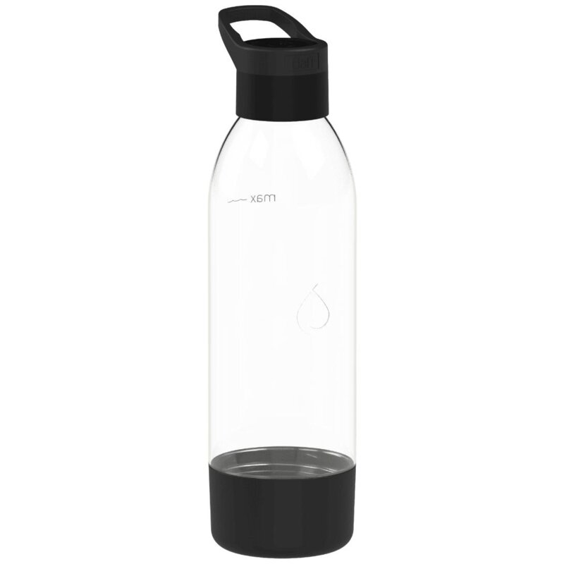 Butelka DAFI PushAir 0.9 l Czarny