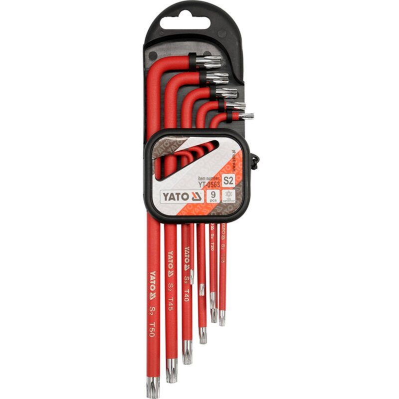 Zestaw kluczy torx YATO YT-0563 (9 elementów)